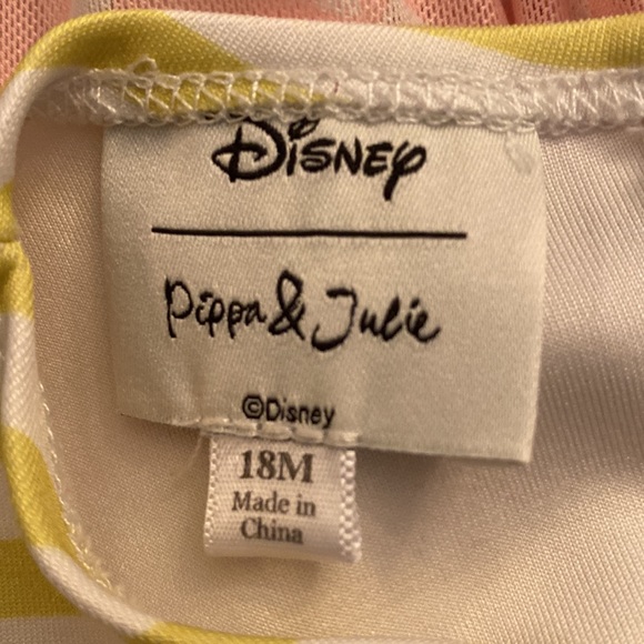 Disney Pippa & Julie Minnie dot & stripe dress - Picture 2 of 3